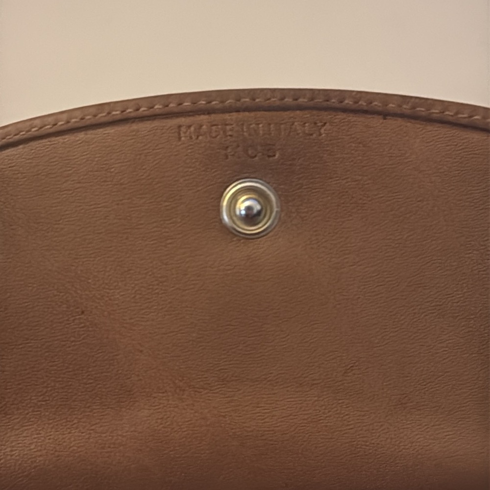 Vintage Celine C Macadam Horse Carriage Bifold Wallet Brown Canvas - Picture 5 of 7